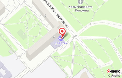 Клуб дзюдо Спартак на карте