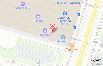 Банкомат СберБанк на метро Проспект Ветеранов на карте