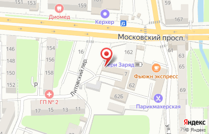 Автомастерская Евроgear на карте