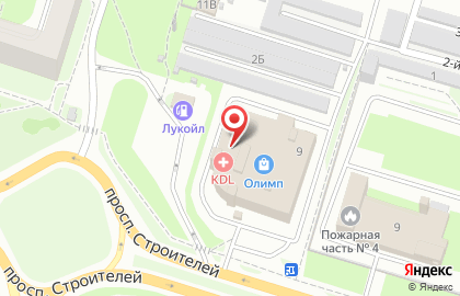 Автошкола Автошкола-Профессионал на проспекте Строителей, 9 на карте