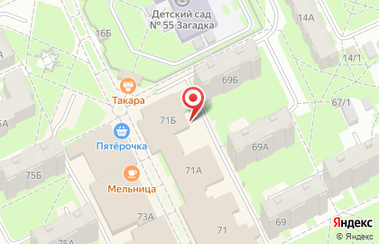 Шторы на Коммунальной улице на карте