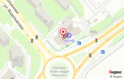 Производственно-монтажная компания Алюпроф в Октябрьском районе на карте