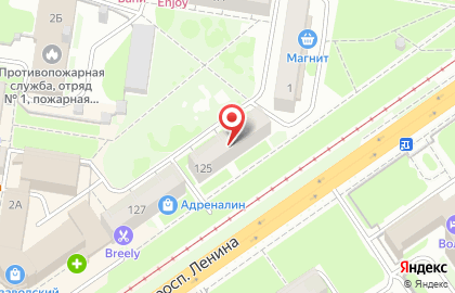Магазин одежды L’Marka на проспекте Ленина на карте