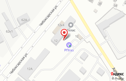 Магазин-склад PlastSklad.ru на Чебоксарской улице на карте