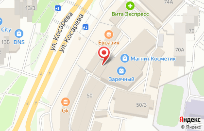 Сервисный центр 11gsm.ru на улице Косарева на карте