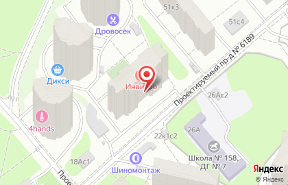Лаборатория Инвитро в Москве на карте