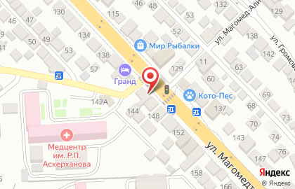 Гастроном в Махачкале на карте
