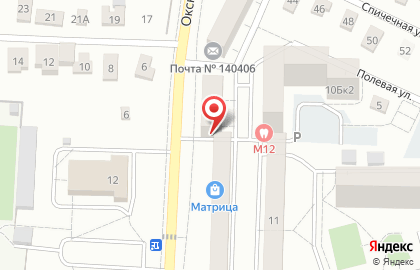 Парикмахерская На Окском на карте