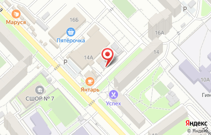 Магазин разливного пива Быка за рога на карте