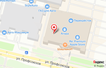 Магазин ТриЭль на улице Профсоюзов на карте