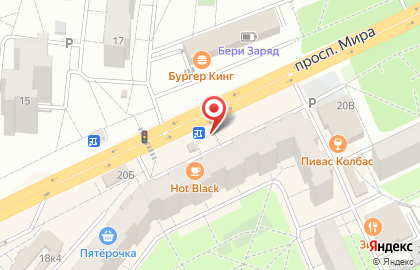 Киоск печатной продукции в Москве на карте