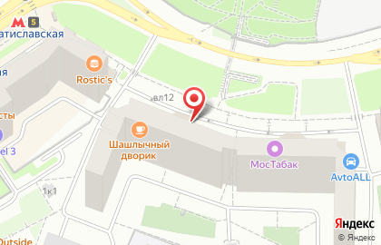 Магазин ивановского трикотажа на Братиславской улице на карте
