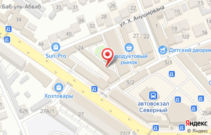 Ателье Мадина на Автовокзальной улице на карте