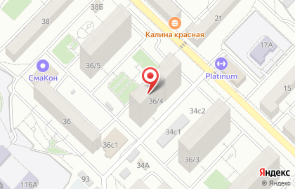 Хользунова 36/4, ТСЖ на карте