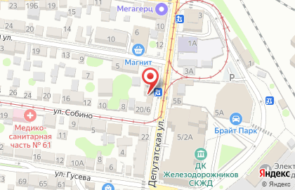 Банкомат, Юго-Западный банк Сбербанка России, ОАО, Ростовское отделение №5221 на Депутатской улице на карте