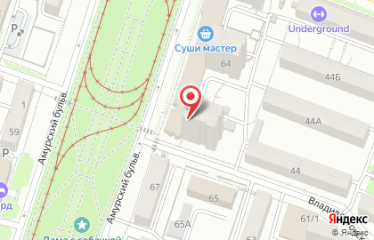 Магазин косметики в Хабаровске на карте