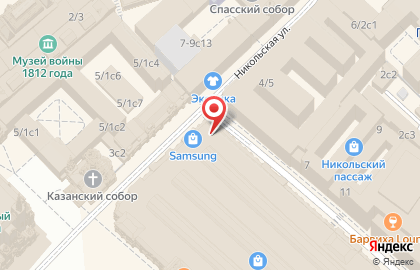 Фирменный магазин Samsung в Москве на карте