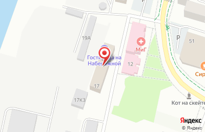Центр доктора Бубновского на Набережной улице на карте