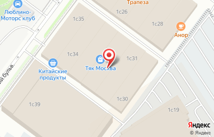Магазин керамической плитки на Тихорецком бульваре, 1 к32 на карте