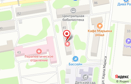 Тэком на карте