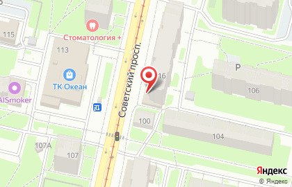 Банкомат ВТБ в Череповце на карте