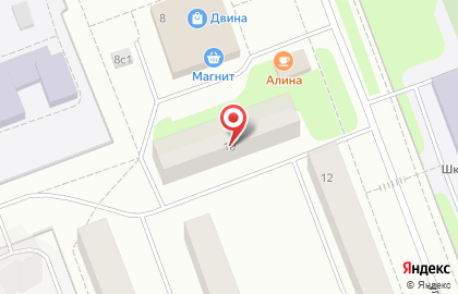 Пиццерия Милано на улице Серго Орджоникидзе на карте