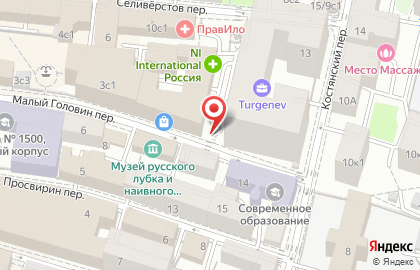 IT-компания Amadeus в Красносельском районе на карте