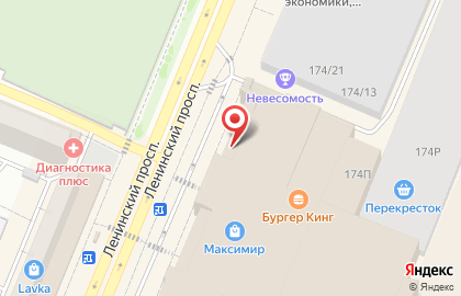 Магазин женской одежды Elis на Ленинском проспекте на карте