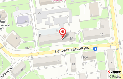 Центрально-Черноземный банк Сбербанка России на Ленинградской улице на карте