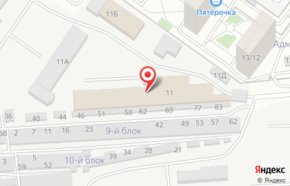 Служба эвакуации автомобилей Надежда на улице Кривошеина на карте