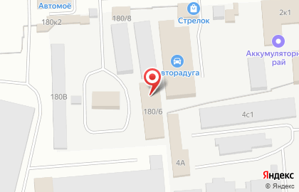 СТО в Омске на карте