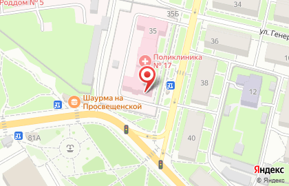 Травматологический пункт, Московский район на карте