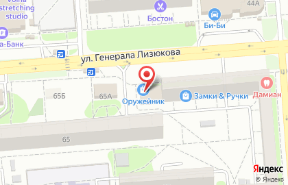 Компания Современные технологии на улице Генерала Лизюкова на карте