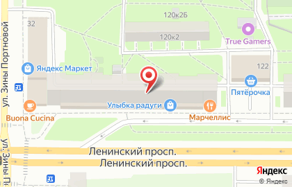 Универмаг Нарвский на Ленинском проспекте, 120 на карте