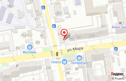 Ремонтная мастерская на улице Мира на карте