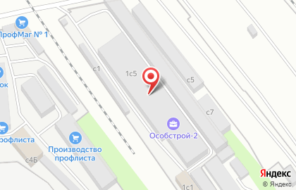 Особстрой-2 на карте