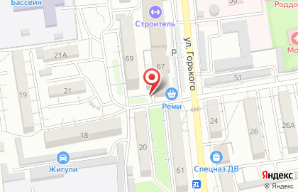 Салон бровей и ресниц Zari_pmu на улице Горького на карте