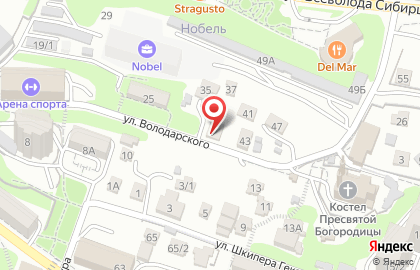Грузовой сервис на улице Володарского на карте