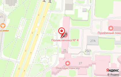 Диагностический центр ЦМРТ Новгородский на улице Ломоносова на карте
