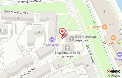Вознесенско-Благовещенский приход на карте