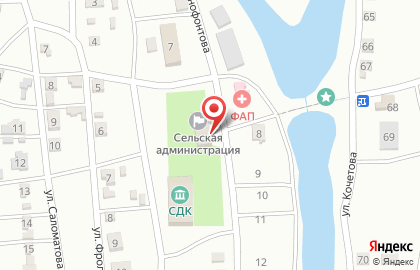 Уваринский сельсовет на карте