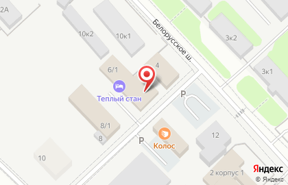 Гостиница Теплый стан на карте