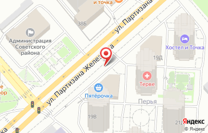 GRS на улице Партизана Железняка на карте