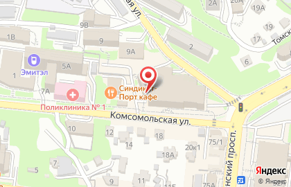 Авиакасса АвиаВосток на карте