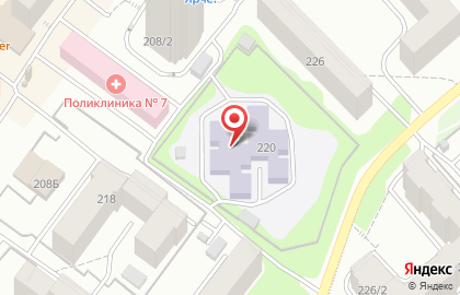 Детский сад №440 на улице Бориса Богаткова на карте