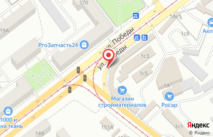 Магазин отделочных и строительных материалов на улице Елизарова на карте