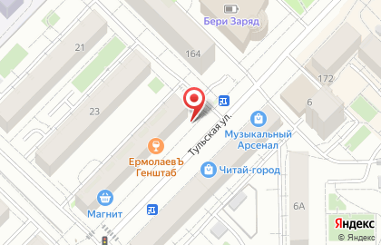 Магазин Первый Рыбный в Тюмени на карте