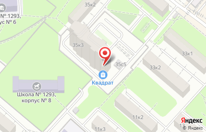 Багетная мастерская Квадрат на Партизанской улице на карте