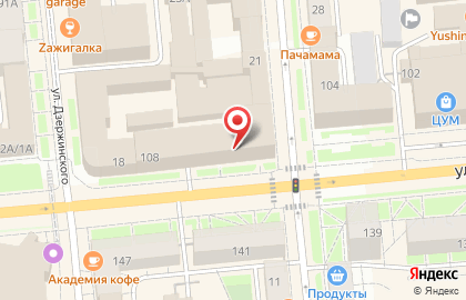 Банкомат АИКБ Енисейский Объединенный Банк на улице Карла Маркса, 108 на карте