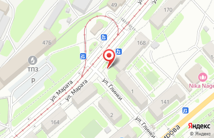Сеть торговых точек ТулаТорг в Пролетарском районе на карте